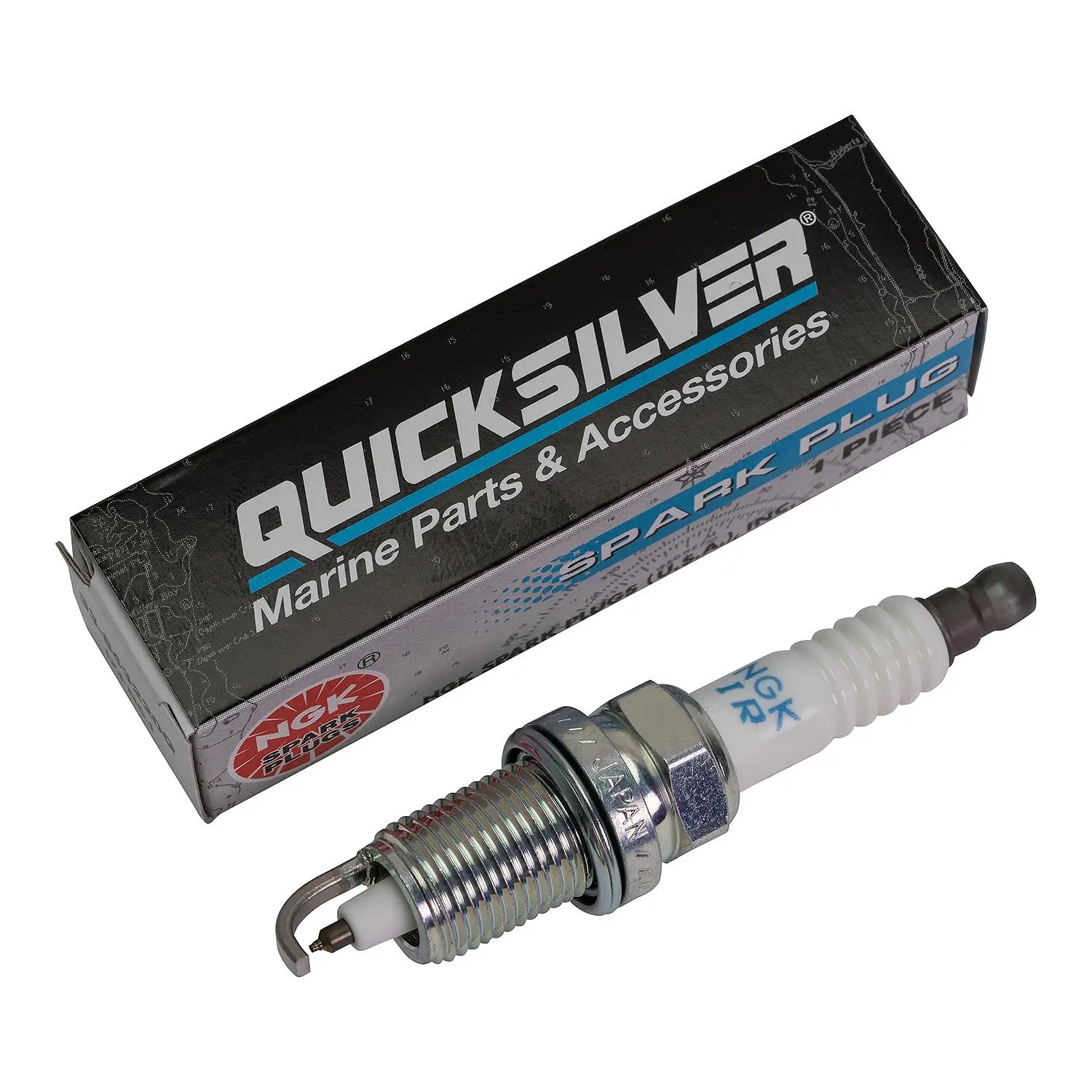 Quicksilver 843220Q NGK IZFR6J Laser Iridium Spark Plug, 1-Pack - Image 2