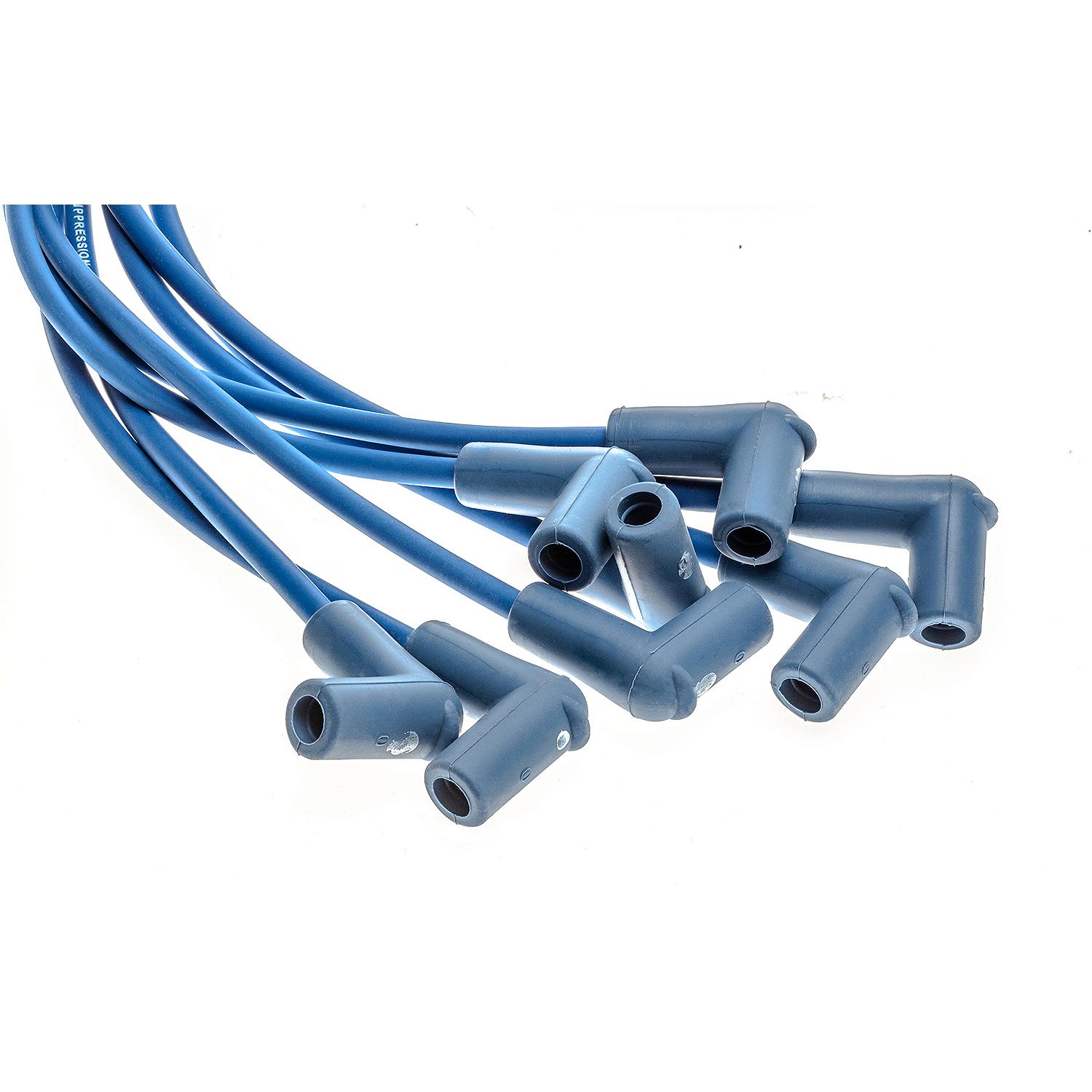 Quicksilver 847701Q25 Blue Wire Spark Plug Wire Kit