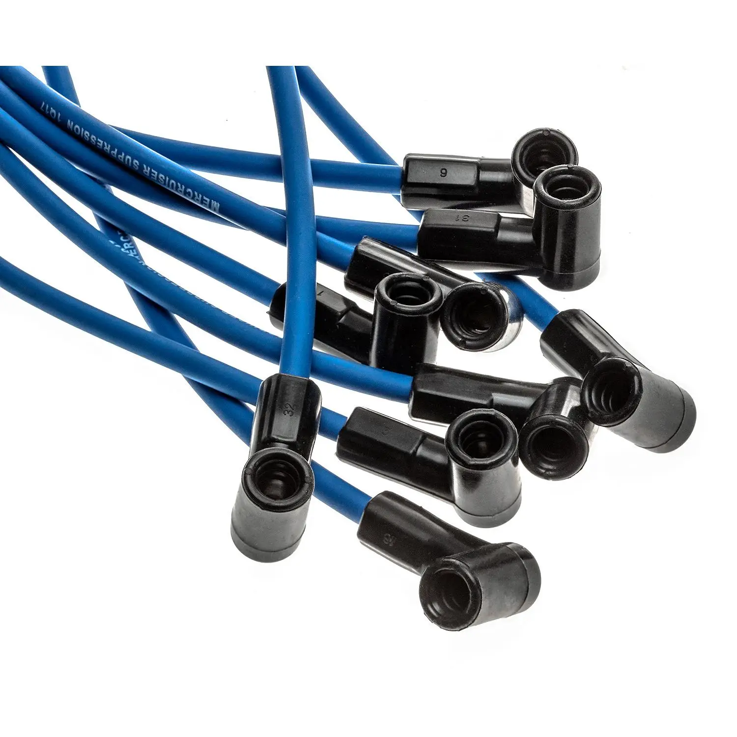 Quicksilver 847701Q25 Blue Wire Spark Plug Wire Kit - Image 2