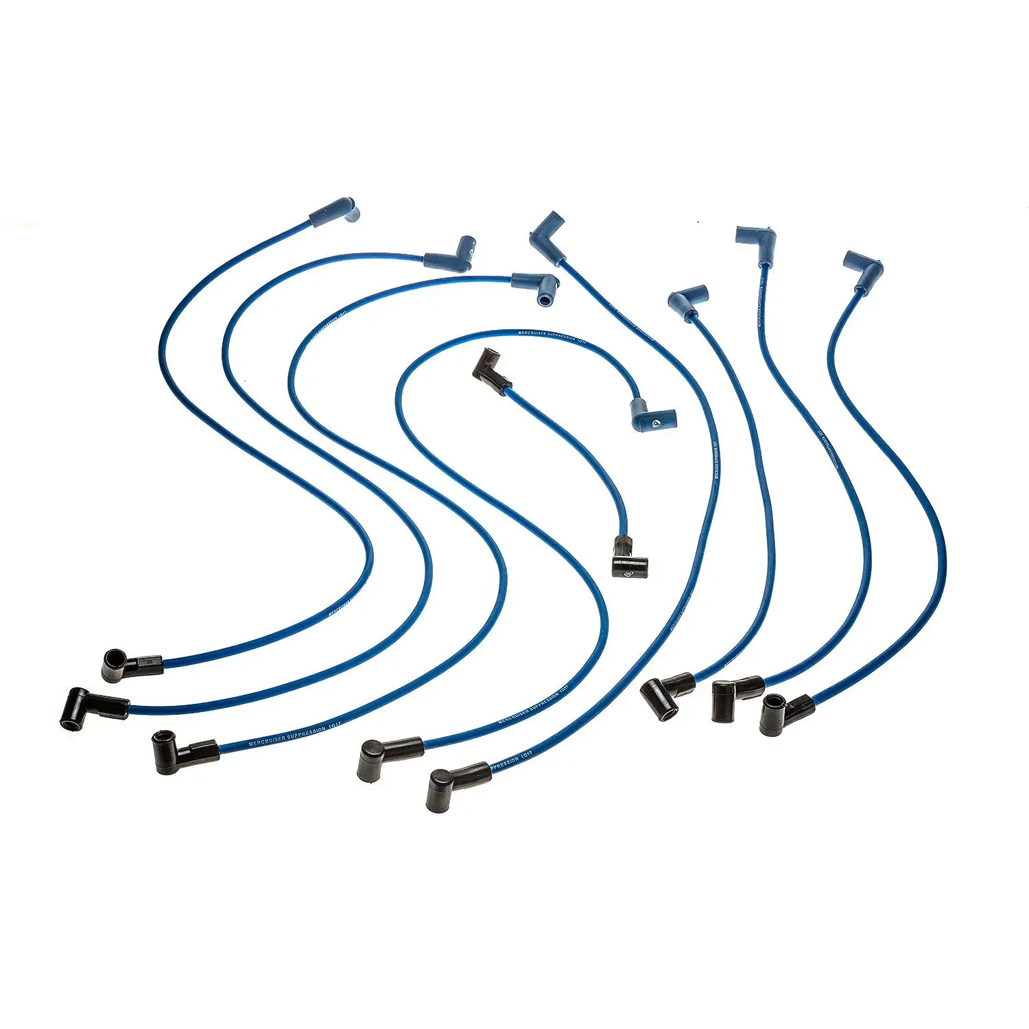 Quicksilver 847701Q25 Blue Wire Spark Plug Wire Kit - Image 4