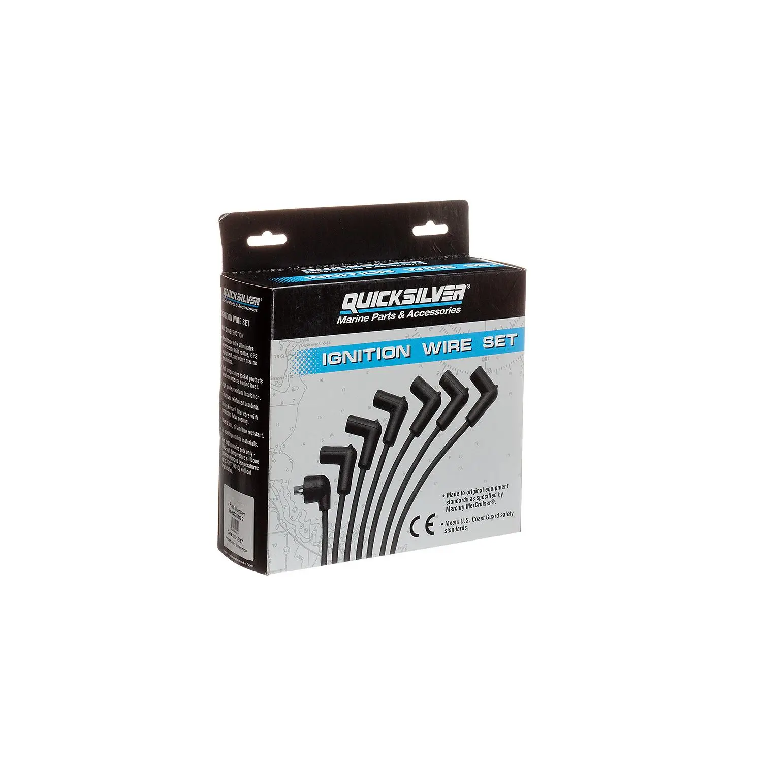 Quicksilver 847701Q7 Blue Wire Spark Plug Wire Kit - Image 4