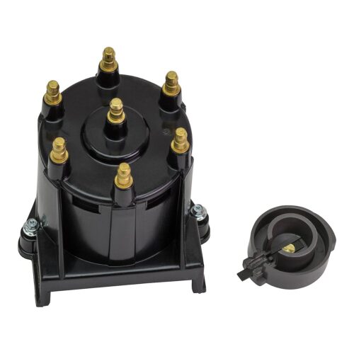 Quicksilver 850484T3 Distributor Cap and Rotor Kit for Marinized V6 Engines by General Motors w/ Delco HEI Ignition Systems