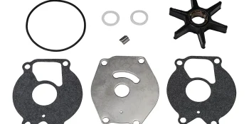 Quicksilver 85089Q4 Water Pump Repair Kit for Mercury and Mariner Outboards 15-25hp 2-Cycle Outboards