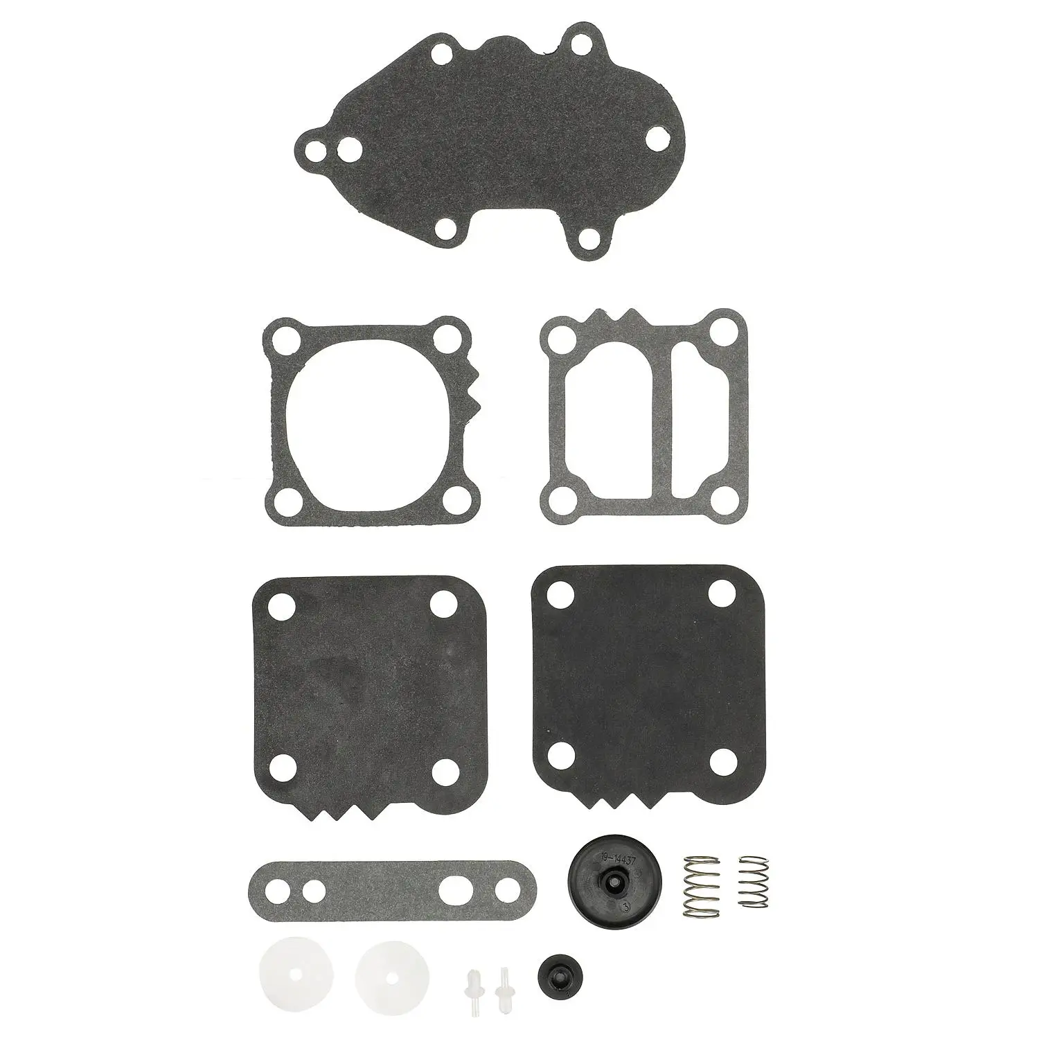 Quicksilver Carburetor Diaphragm Kit 857005A1 for Select 30-65hp Mercury and Mariner 2-Cycle Outboards - Image 2