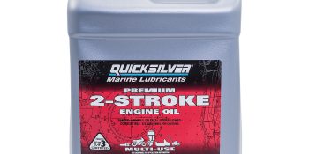 Quicksilver Premium 2-Stroke Engine Oil, Outboards, PWC, Snowmobiles and Motorcycles, 2.5 Gallon