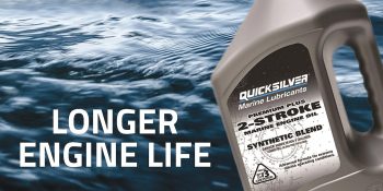 Quicksilver Premium Plus 2-Stroke Marine Outboard Engine Oil, 1 Gallon