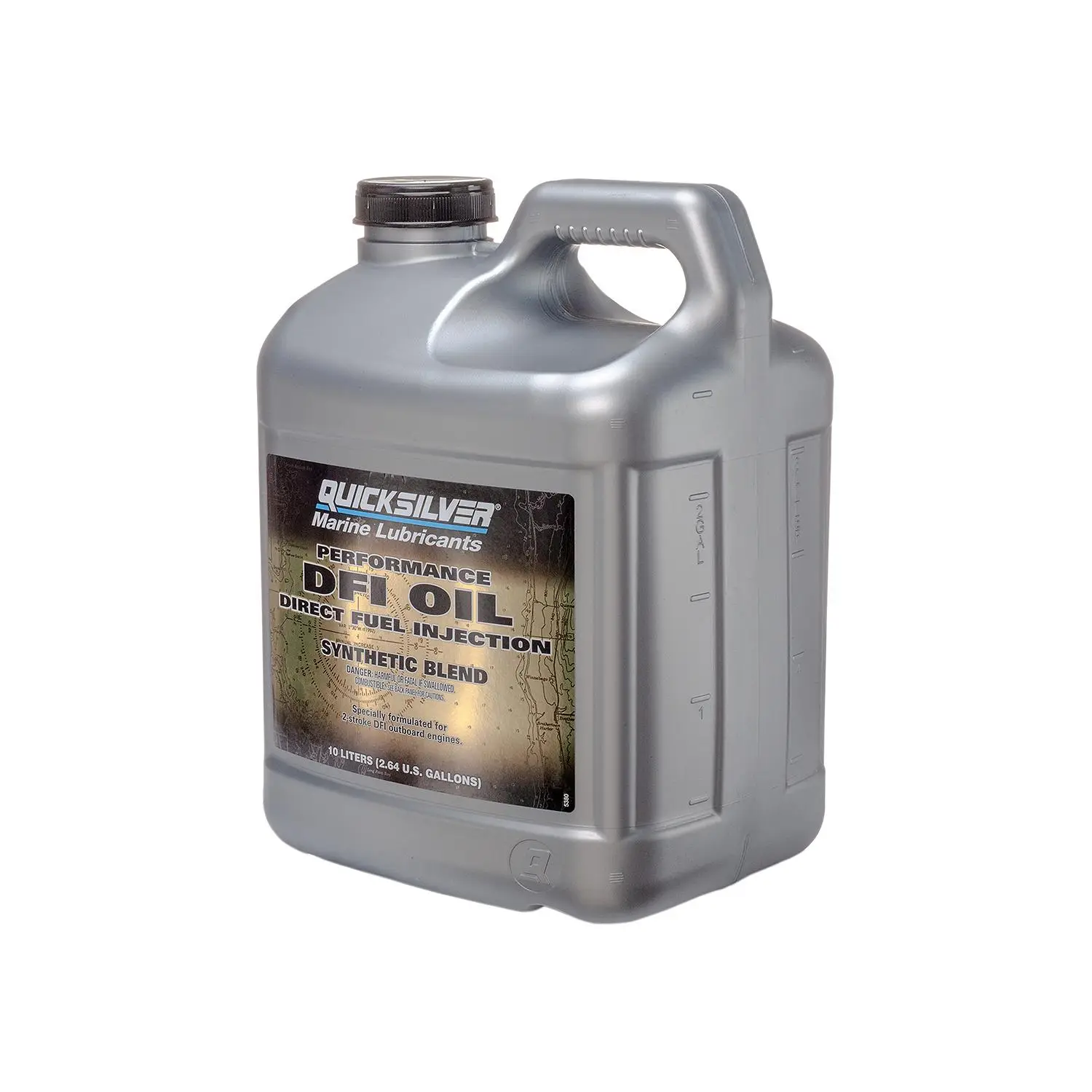 Quicksilver Performance Direct Injection Heavy-Duty Engine Oil, 2.5 Gallon - Image 2