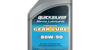 Quicksilver 80W-90 Premium Gear Lube, Marine Engine, 32 oz.