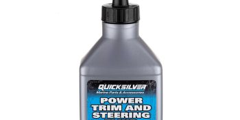 Quicksilver 858074Q01 Power Trim and Steering Fluid, 8 Oz. Bottle