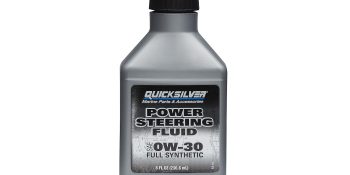 Quicksilver 858076Q01 Synthetic Power Steering Fluid, 8 oz. Bottle