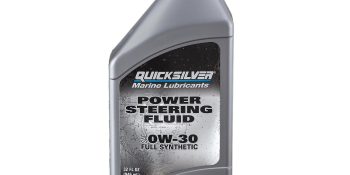 Quicksilver 858077Q01 Power Steering Fluid SAE 0W-30, Full Synthetic, 32 Oz. Bottle