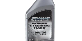 Quicksilver 858077Q01 Power Steering Fluid SAE 0W-30, Full Synthetic, 32 Oz. Bottle