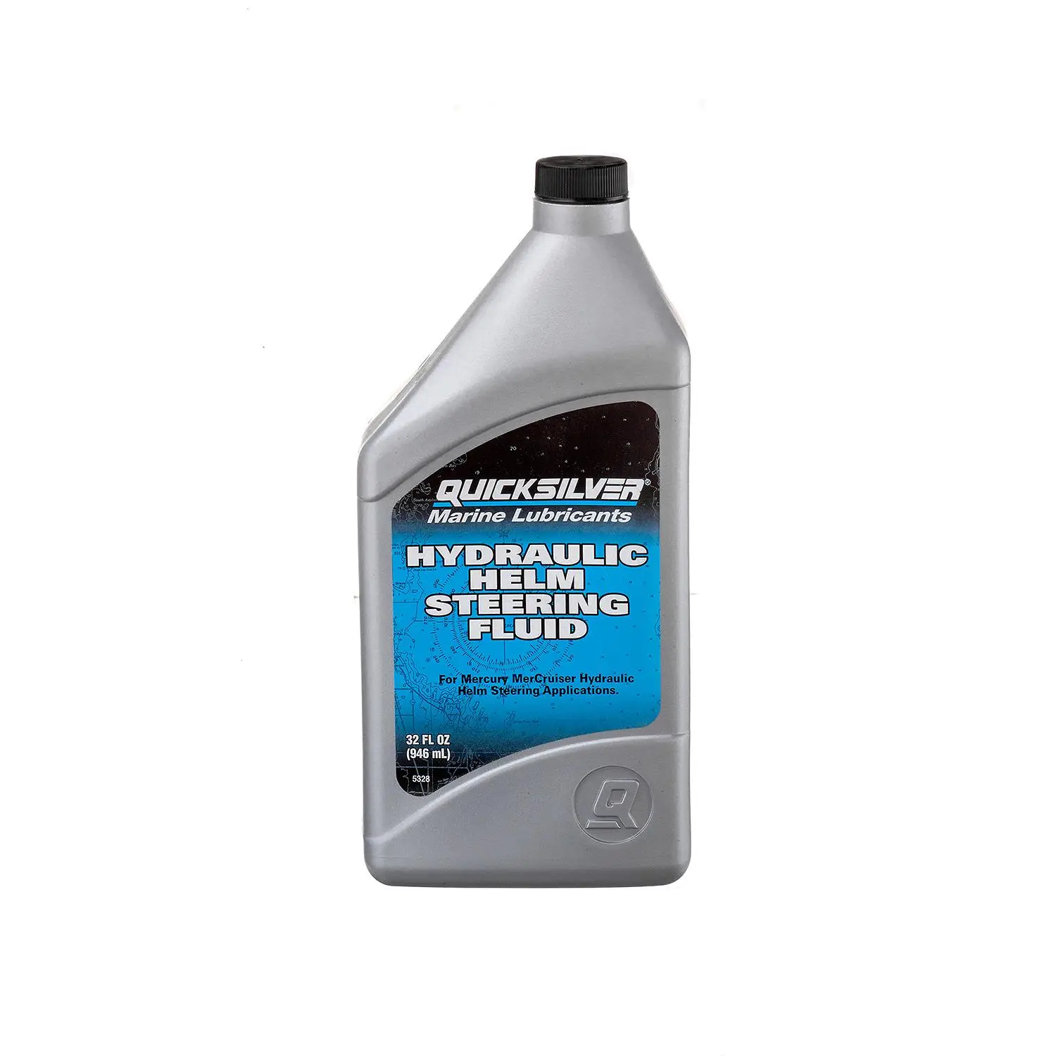 Quicksilver 858078Q01 Hydraulic Helm Steering Fluid, 32 Oz. Bottle