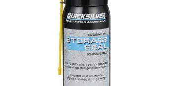 Quicksilver 858081Q03 Storage Seal Engine Fogging Oil for 2-Stroke, 4-Stroke and Fuel-Injected Gas Engines, 12 Oz.