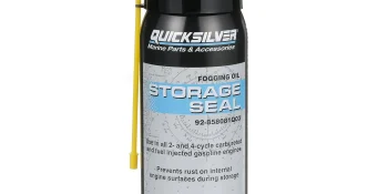 Quicksilver 858081Q03 Storage Seal Engine Fogging Oil for 2-Stroke, 4-Stroke and Fuel-Injected Gas Engines, 12 Oz.