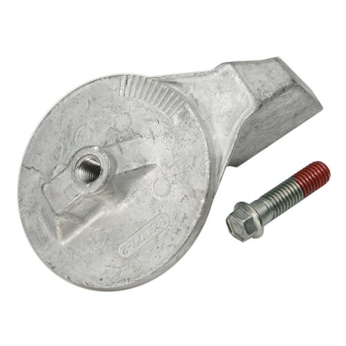 Mercury Aluminum Trim Tab Anode 822777T1 for Mercury and Mariner Outboards and MerCruiser Sterndrives