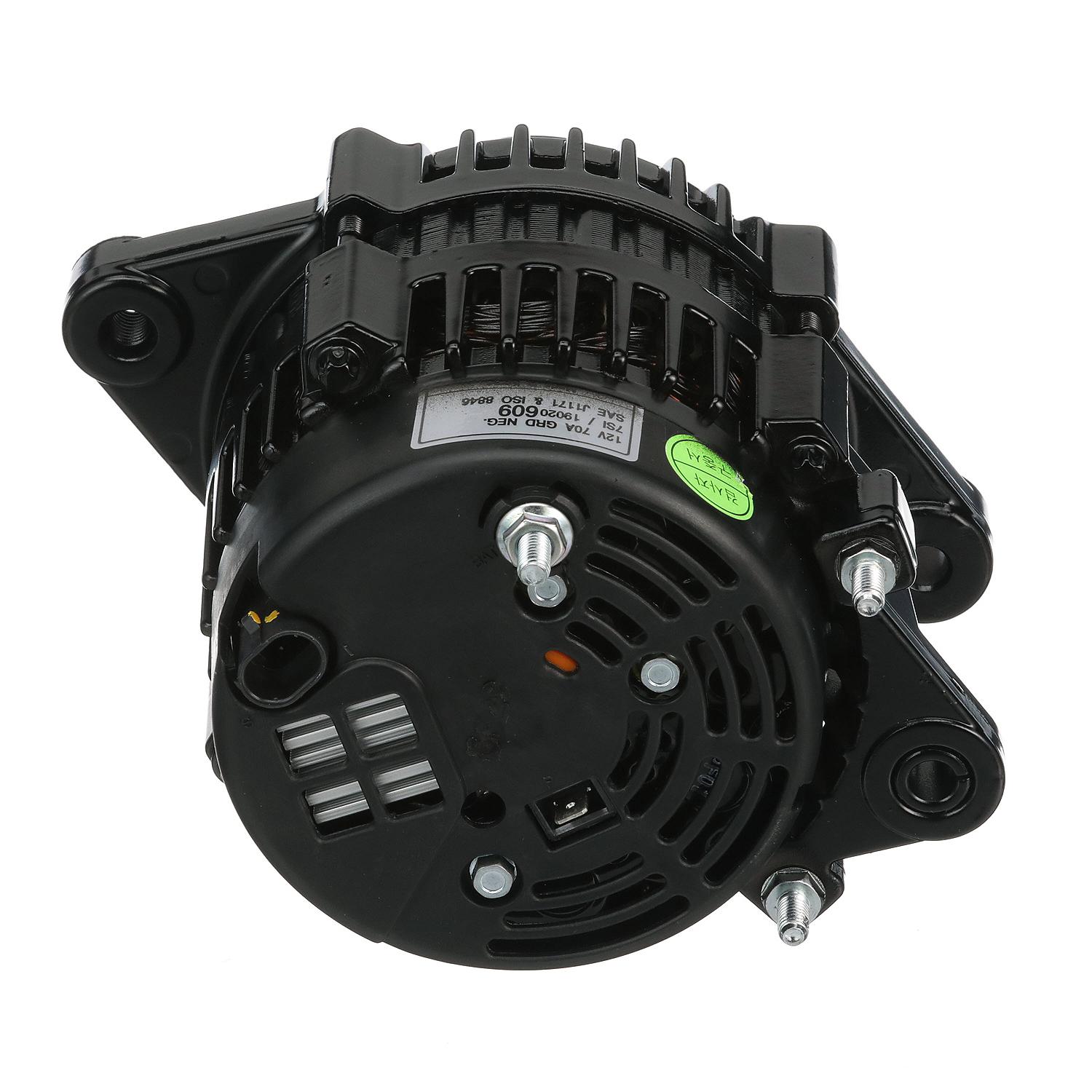 Quicksilver 862031T1 70 Amp Alternator, Delco, Serpentine Belt for V6 and V8 MerCruiser Sterndrive and Inboard Engines (1999-2001)