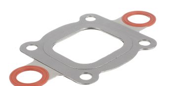 Quicksilver 864547A02 Exhaust Elbow Gasket, Dry Joint, Full Flow, MerCruiser, 2002 & Newer V6 & V8