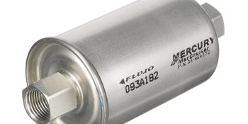 Quicksilver 864572 Replacement Inline Fuel Filter for MerCruiser Sterndrive and Inboard Gasoline Engines