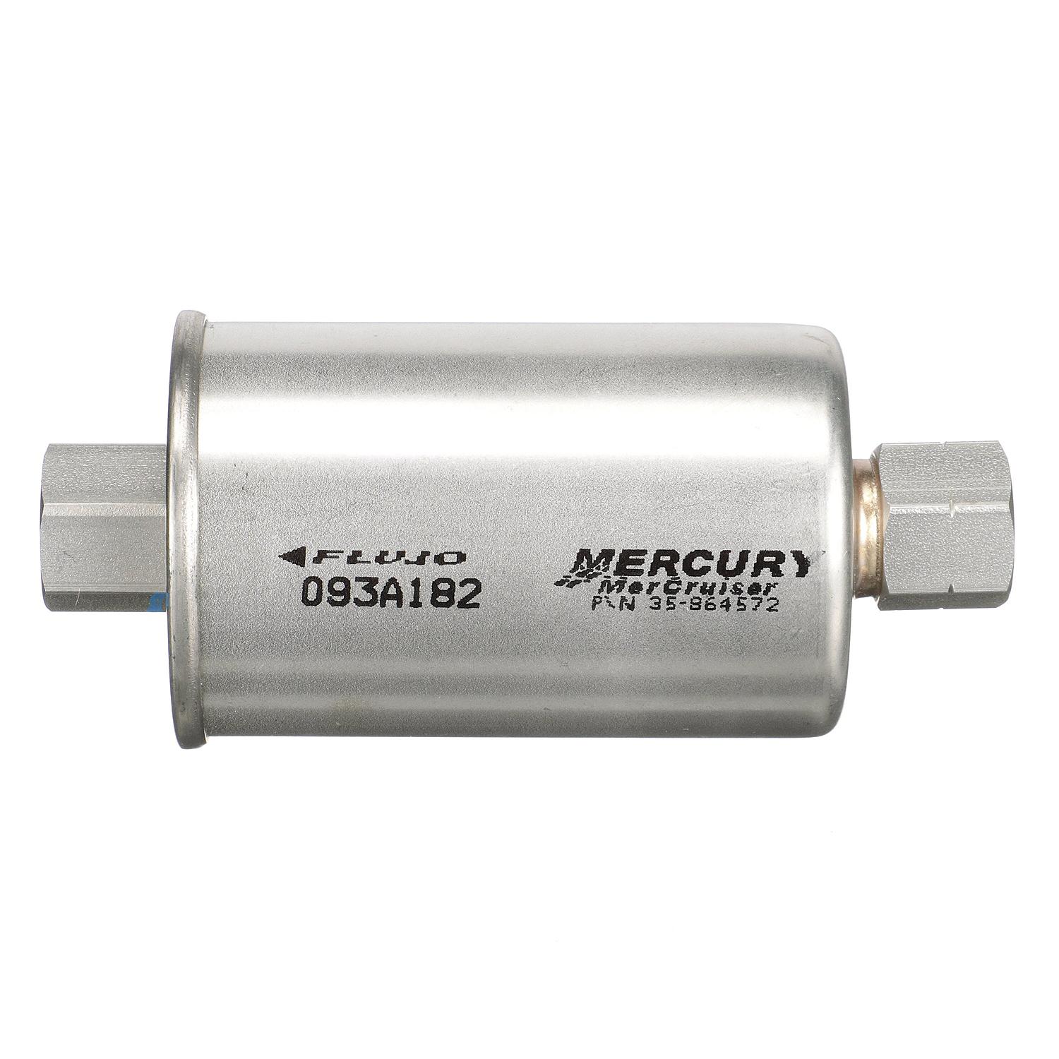 Quicksilver 864572 Replacement Inline Fuel Filter for MerCruiser Sterndrive and Inboard Gasoline Engines - Image 3