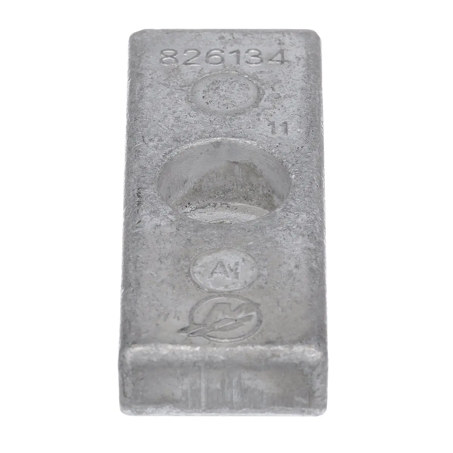 Mercury Side Pocket Aluminum Anode 826134T for Mercury/Mariner 30-300hp Outboards, Plus 1995 and Newer Force 90 and 120hp Outboards - Image 2