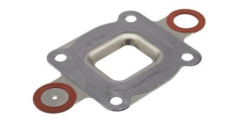Quicksilver 864850A02 Exhaust Elbow Gasket, Dry Joint, MerCruiser, 2002 & Newer V6 & V8