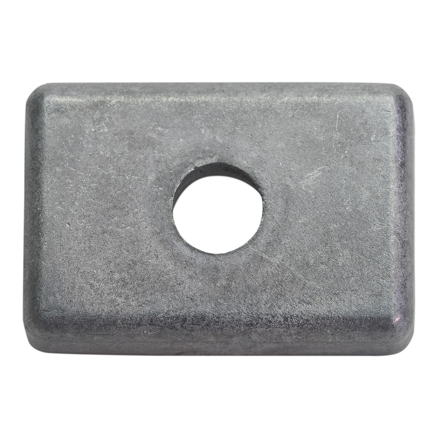 Quicksilver 875208 Square Aluminum Anode for Select Mercury 4-9.9hp Outboards - Image 2