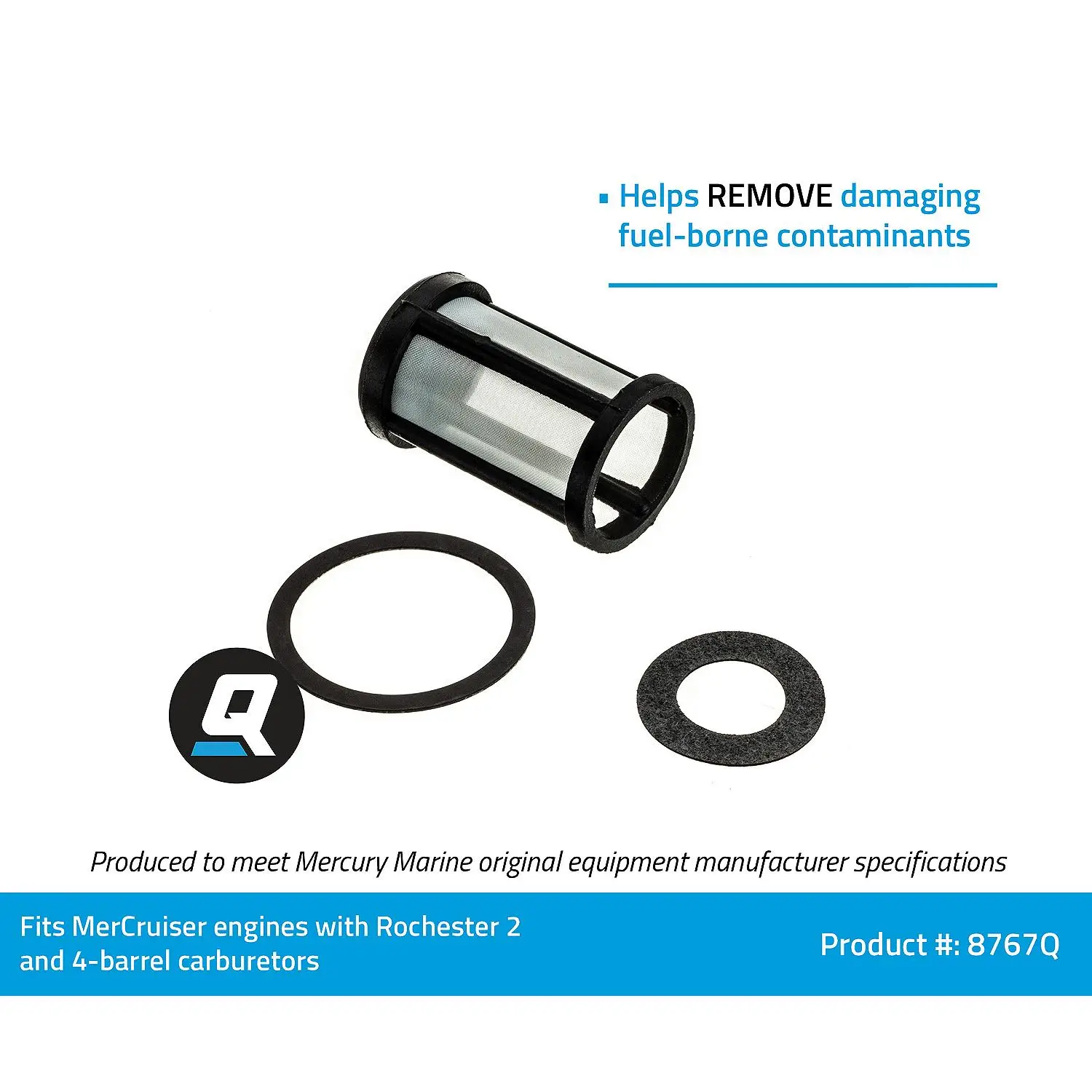 Quicksilver 8767Q Rochester Carburetor Fuel Filter - Image 6