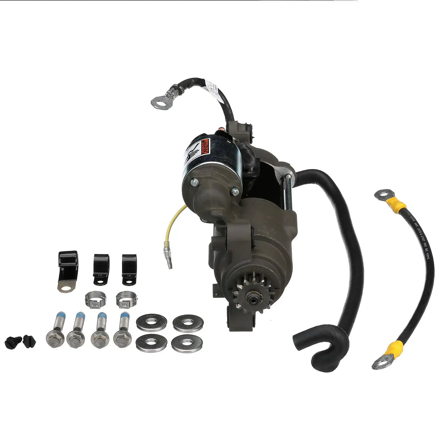 Quicksilver 879150A85 Starter Motor Assembly Kit for Mercury and Mariner 75-115hp 1.7L 4-Stroke EFI Outboards - Image 4