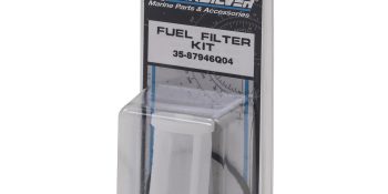Quicksilver 87946Q04 Inline Fuel Filter Element for Select Mercury 6-60hp 2-Stroke Outboards