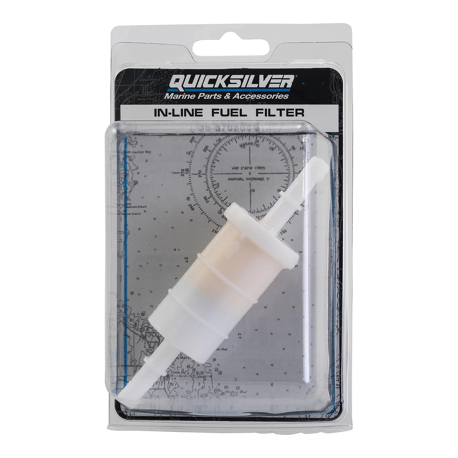 Quicksilver 879885Q Inline Fuel Filter for Mercury and Mariner Outboards - Image 2