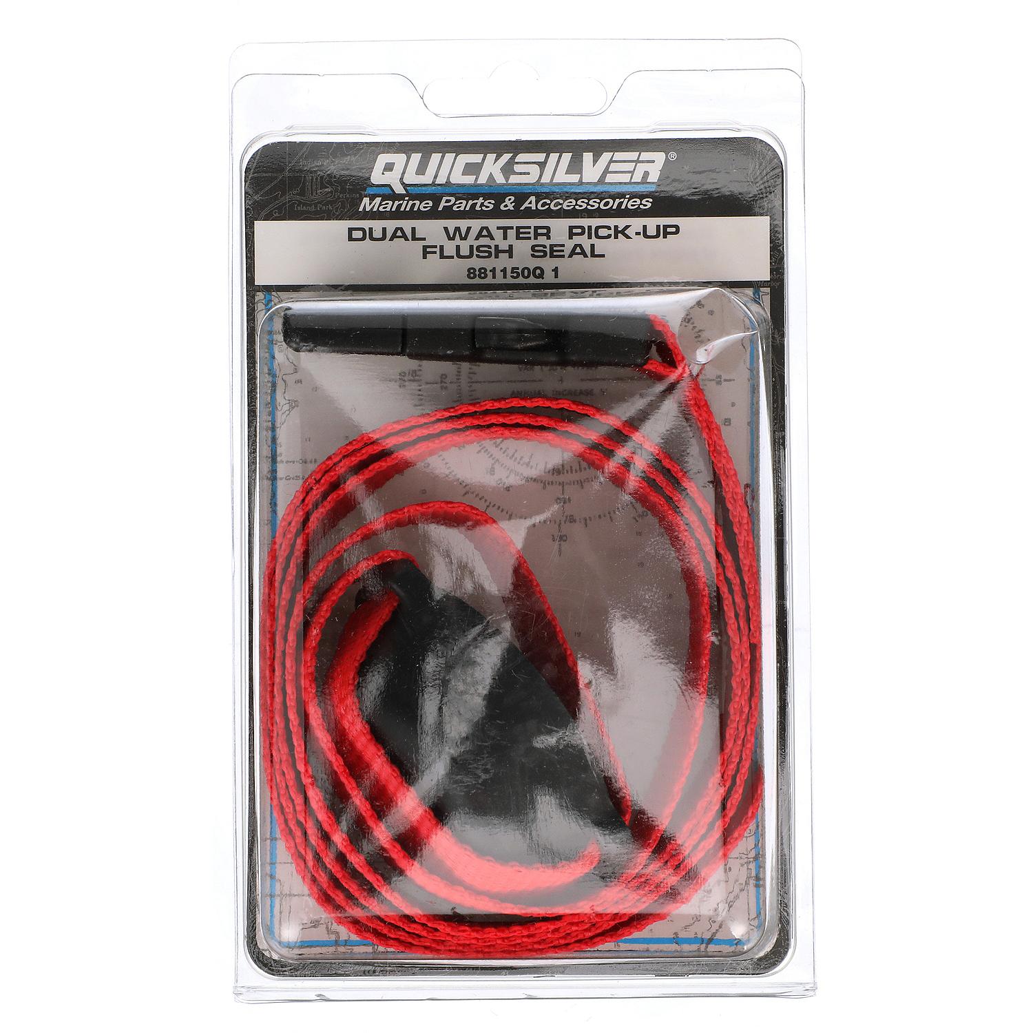 Quicksilver 881150Q1 Dual Water Pickup Flush Seal Kit Quicksilver 881150Q1 Dual Water Pickup Flush Seal Kit