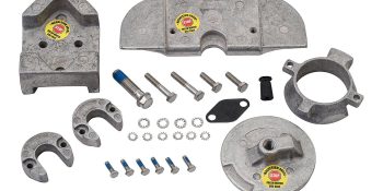 Quicksilver 888755Q03 Magnesium Anode Kit for Select MerCruiser Alpha One Gen II, 1991 & Newer