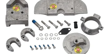 Quicksilver 888755Q03 Magnesium Anode Kit for Select MerCruiser Alpha One Gen II, 1991 & Newer