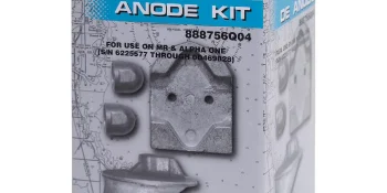 Quicksilver 888756Q04 Aluminum Anode Kit for MerCruiser MR and Alpha One Drives