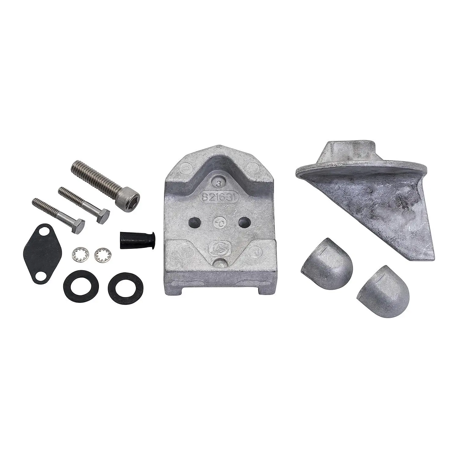 Quicksilver 888756Q04 Aluminum Anode Kit for MerCruiser MR and Alpha One Drives - Image 2