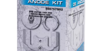Quicksilver 888757Q02 Magnesium Anode Kit for MerCruiser Bravo One Drives