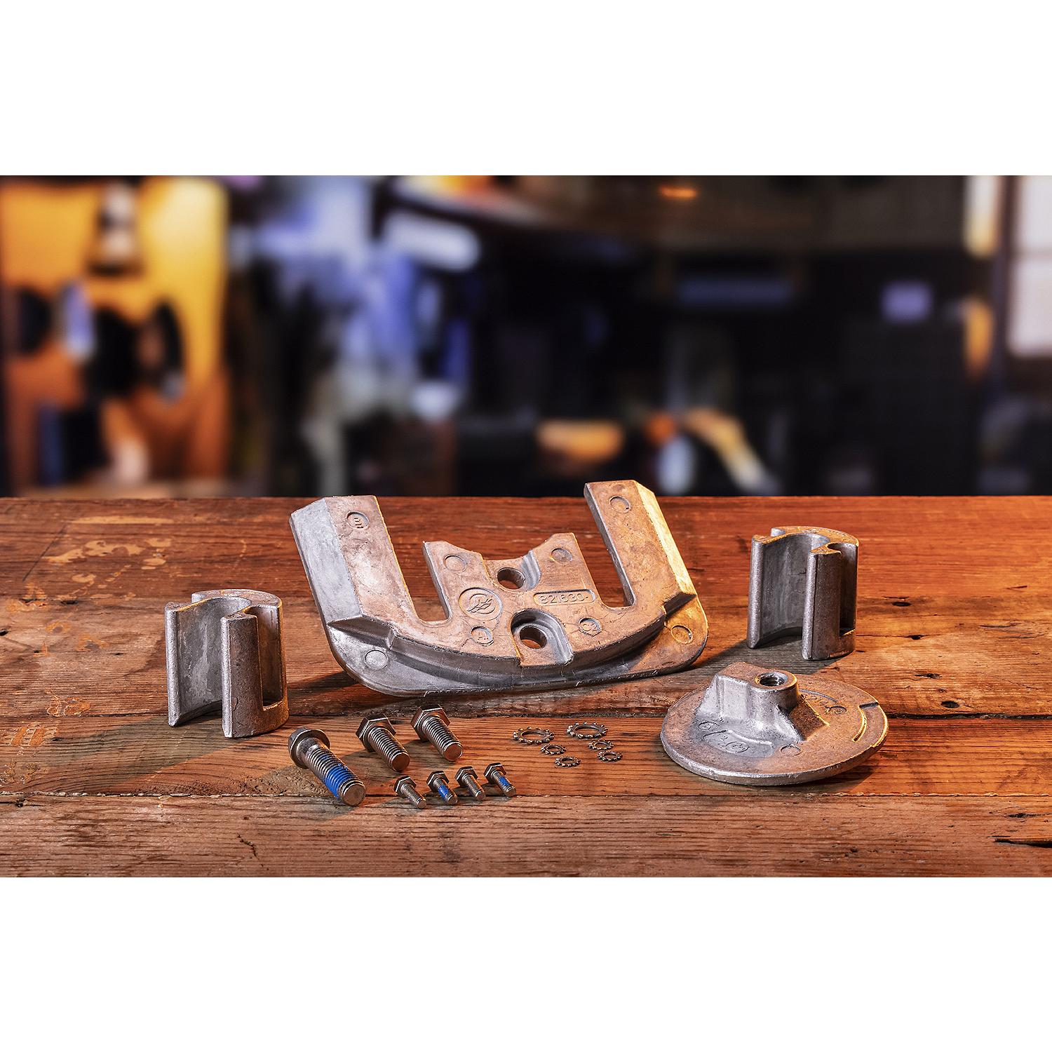 Quicksilver 888761Q03 Aluminum Anode Kit for MerCruiser Bravo II and III Drives - Image 2