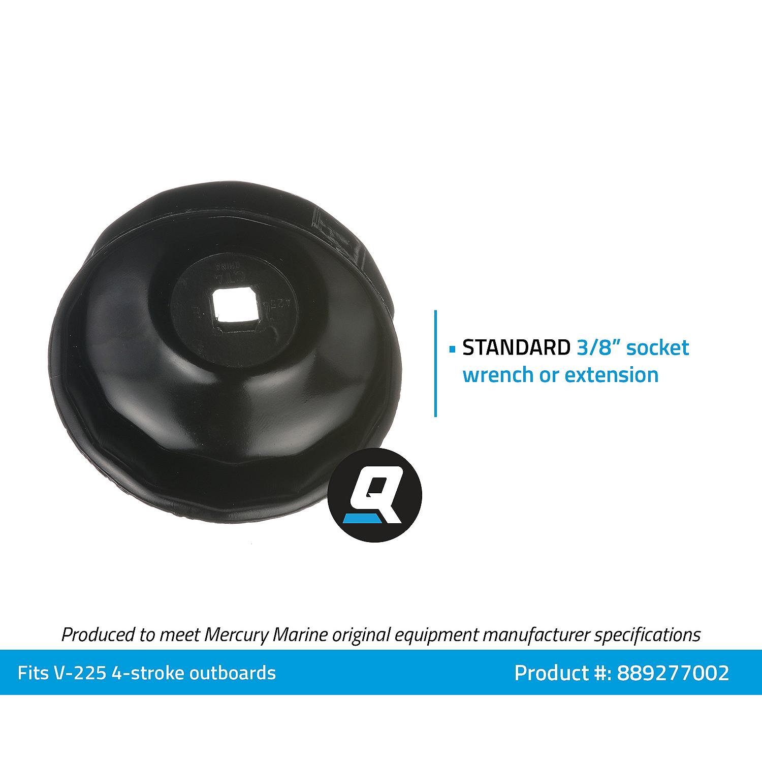 Quicksilver 889277002 Oil Filter Installation or Removal Wrench, Steel - Image 2