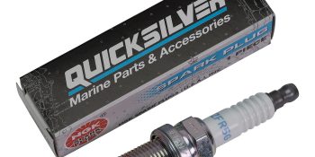 Quicksilver 889597Q NGK IZFR5G Laser Iridium Spark Plug, 1-Pack