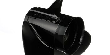 Mercury Black Max 832830A45 3-Blade Aluminum Propeller, 14.5″ Diameter x 19″ Pitch, Right-Hand Rotation