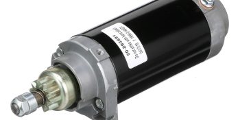 Quicksilver 892339T01 Starter Motor Assembly for Mercury and Mariner 2-Cycle, FourStroke, EFI, DFI and Verado Outboards