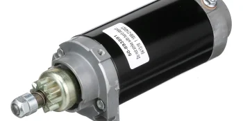 Quicksilver 892339T01 Starter Motor Assembly for Mercury and Mariner 2-Cycle, FourStroke, EFI, DFI and Verado Outboards