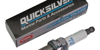 Quicksilver 892567Q NGK IZFR5J Laser Iridium Spark Plug, 1-Pack