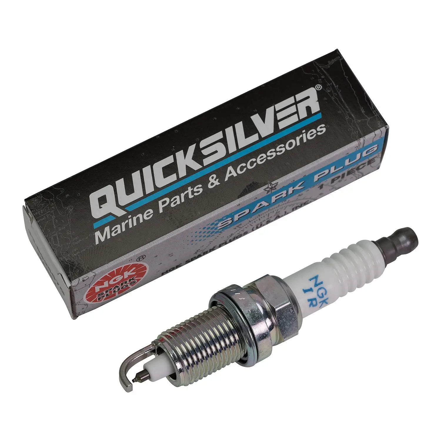 Quicksilver 892567Q NGK IZFR5J Laser Iridium Spark Plug, 1-Pack