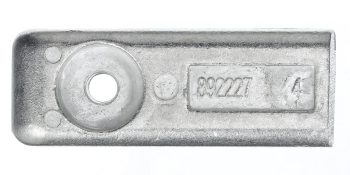 Quicksilver 893404 Aluminum Anode Kit, Power Trim Plate for Mercury Verado L6 200-400hp Outboards