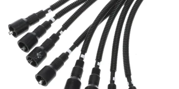 Quicksilver 899329A09 Spark Plug Wire Kit for 8.2L MerCruiser Sterndrive or Inboard Engines, 2010 & Newer