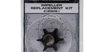 Quicksilver 89983Q1 Water Pump Repair Kit for Mercury and Mariner 30-70hp Outboards and Jet Drive Outboards