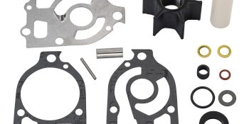 Quicksilver 89984Q5 Water Pump Repair Kit for Mercury and Mariner Outboards and MerCruiser I, R, MR and Alpha Sterndrives w/ Short Vane Impellers