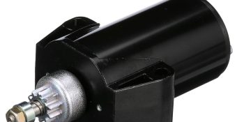 Quicksilver 8M0033984 Starter Motor Assembly for Mercury and Mariner 2-Cycle 9.9-25hp Outboards